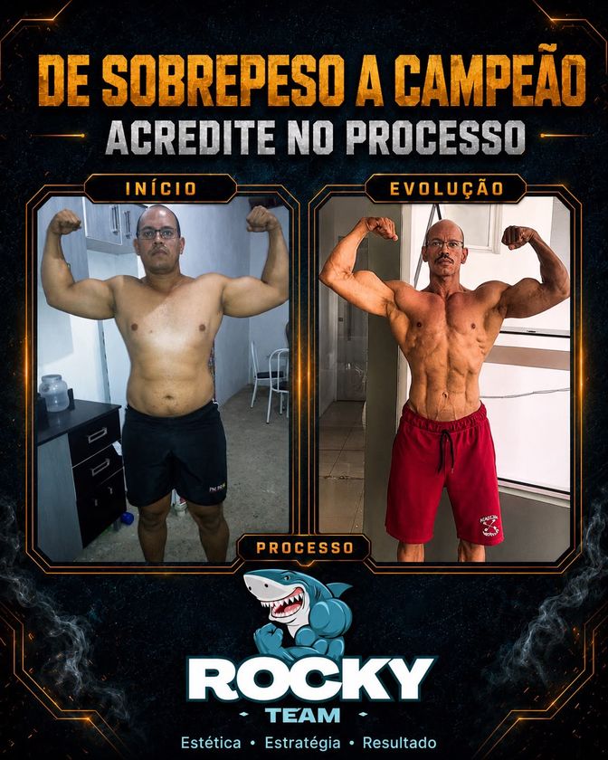 De sobrepeso a campeão: início e evolução em dupla de bíceps